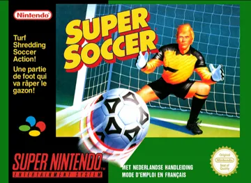 Super Soccer (Europe) box cover front